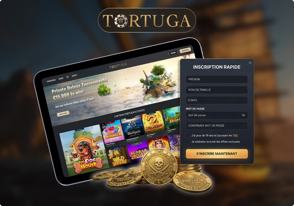Tortuga Casino France: casino en ligne et expérience de jeu